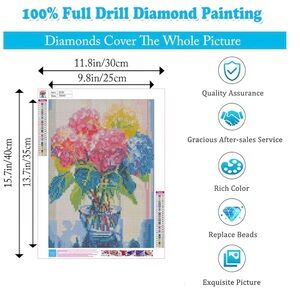 Set of 3 Diamond Painting Kits